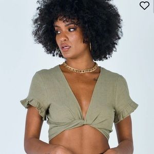 Princess Polly Honey Tie Up Top